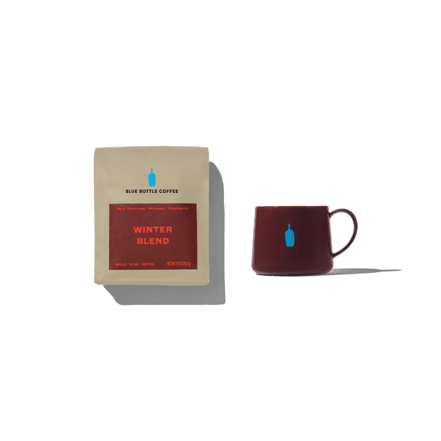 ست بلند زمستانی و ماگ هدیه